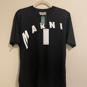 MARNI cotton jersey logo t-shirts
Brand new with tag